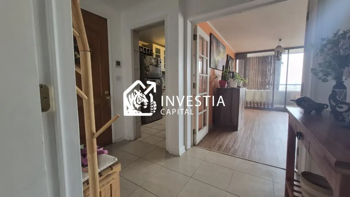 Departamento en Venta 3D 2B 1Est Ñuñoa
