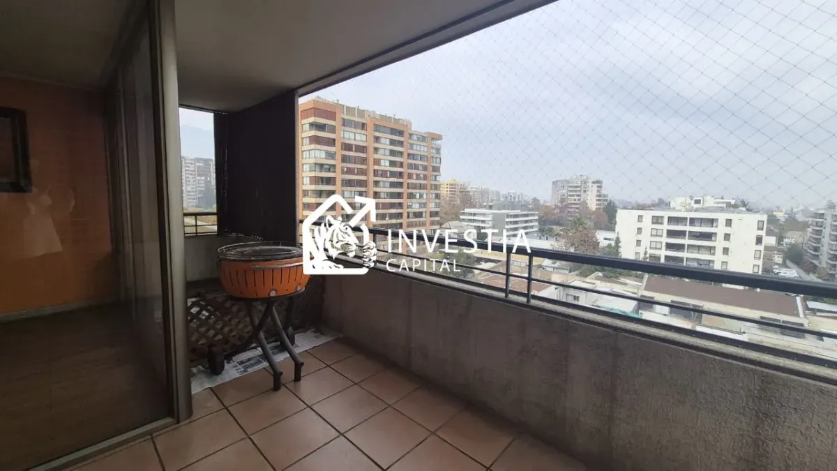 Departamento en Venta 3D 2B 1Est Ñuñoa