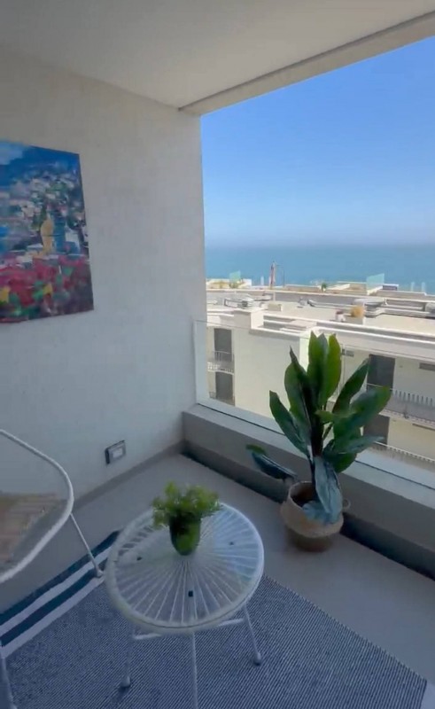 Arriendo Departamento Estudio Concon , Vista A la Bahia