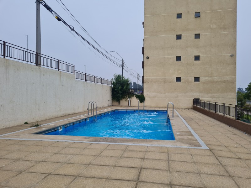 Departamento en 4° Piso, 2 Dorm, 1 Baño y Estacionamiento