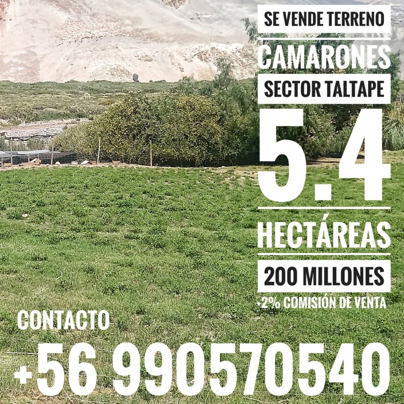 Fotografía de Vente Terreno de 5.4 Hectáreas en Camarones