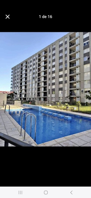 en Venta Depto 7Mo Piso Condominio el Trapiche 2, Rancagua.