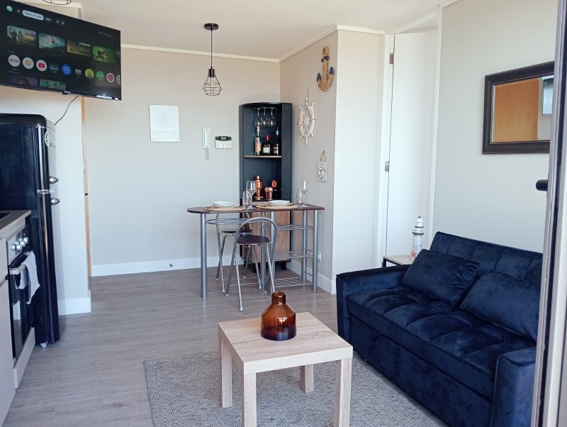 Penthouse Nuevo, Amoblado en Coquimbo Con Estacionamiento