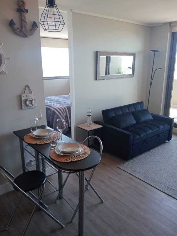 Penthouse Nuevo, Amoblado en Coquimbo Con Estacionamiento