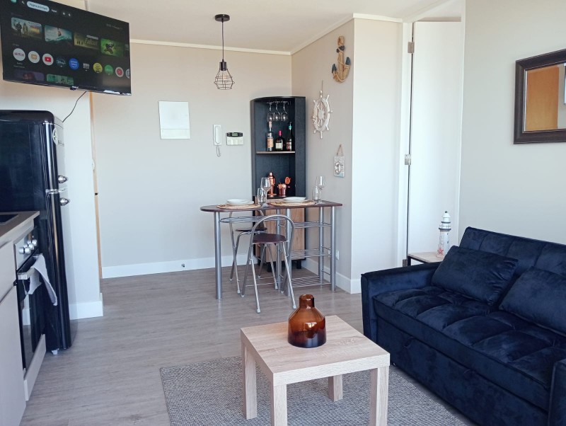 Penthouse Nuevo, Amoblado en Coquimbo Con Estacionamiento