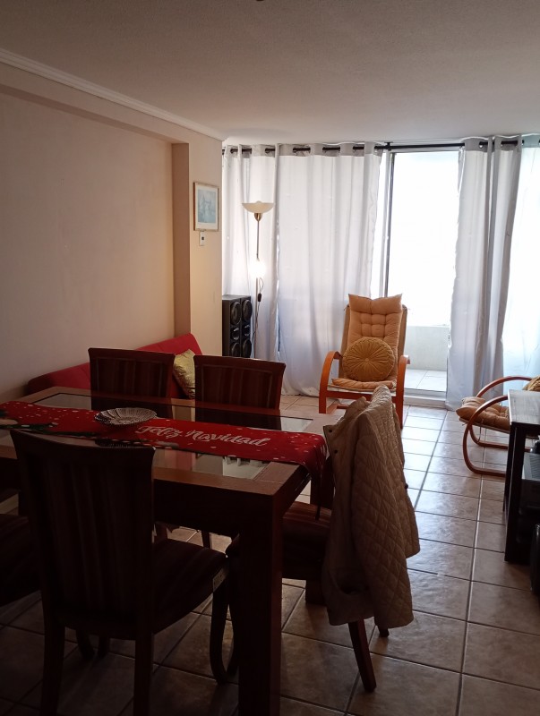 Arriendo Precioso Depto. Amoblado Vista Al Mar