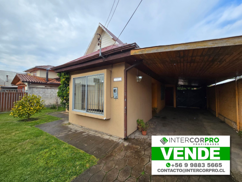 Se Vende Casa en Villa Costa Azul, Curicó
