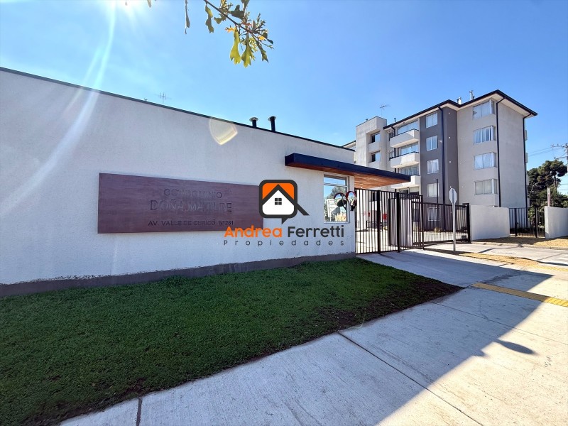 Arriendo Departamento en Doña Matilde, Boldo, Curicó