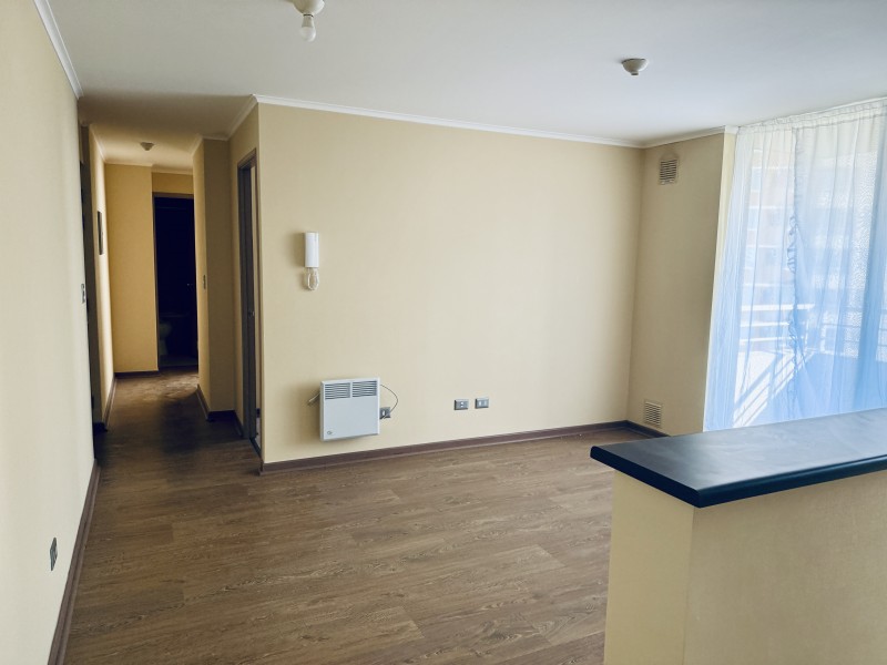 Arriendo Depto 2 Dorm Piso 8 Nuevo Sin Uso Parque Carrera
