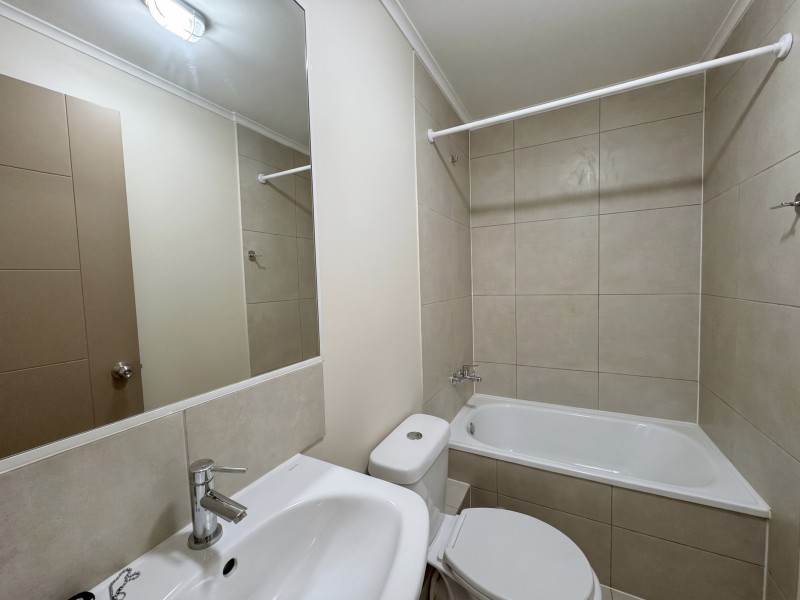 Arriendo Depto 2 Dorm Piso 8 Nuevo Sin Uso Parque Carrera