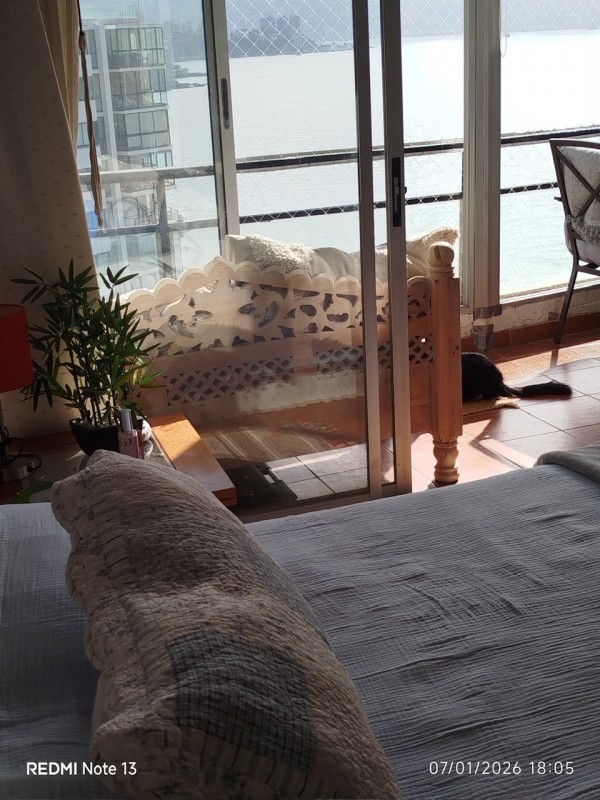 Departamento Amoblado Con Linda Vista Al Mar