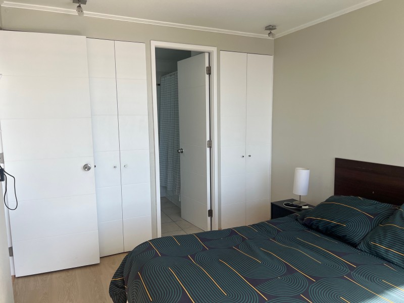 Departamento Amoblado Estilo Mariposa en el Centro de Viña