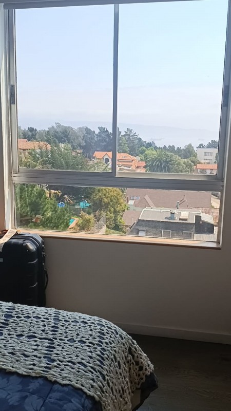 en Venta Amplio Departamento Con Vista Al Mar, Viña del Mar