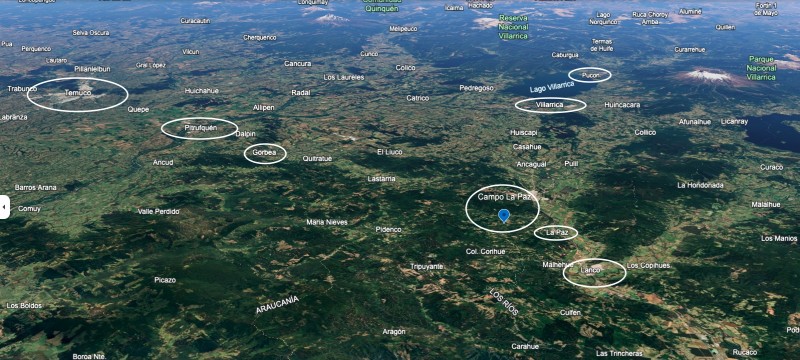 Campo de 23,7 Hectáreas Loncoche, Sector la Paz