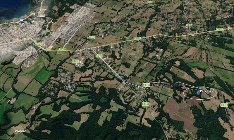 5,5 Km de Villarrica, Sector Collico Camino Licán Ray