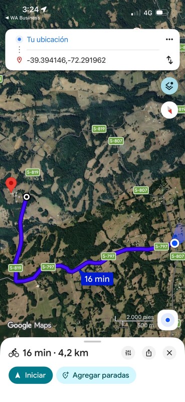 Parcela A 20 Minutos de Villarrica - Sector Liumalla