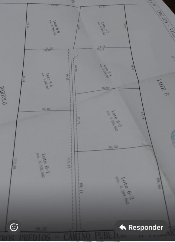 5,5 Km de Villarrica, Sector Collico Camino Licán Ray