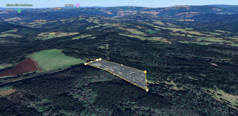 Campo de 23,7 Hectáreas Loncoche, Sector la Paz