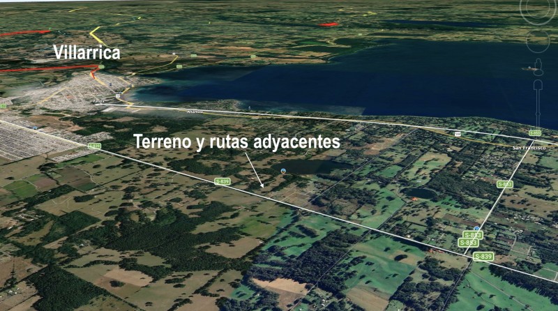 2 Km. de Villarrica Por Ruta Segunda Faja Camino A Pucón