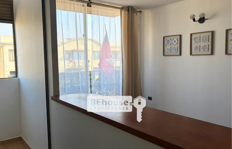 Estupendo Depto Remodelado Equipado en Condominio Quilicura