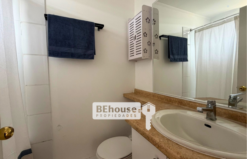Estupendo Depto Remodelado Equipado en Condominio Quilicura