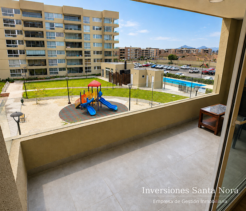Departamento Nuevo Amoblado en San Joaquín la Serena