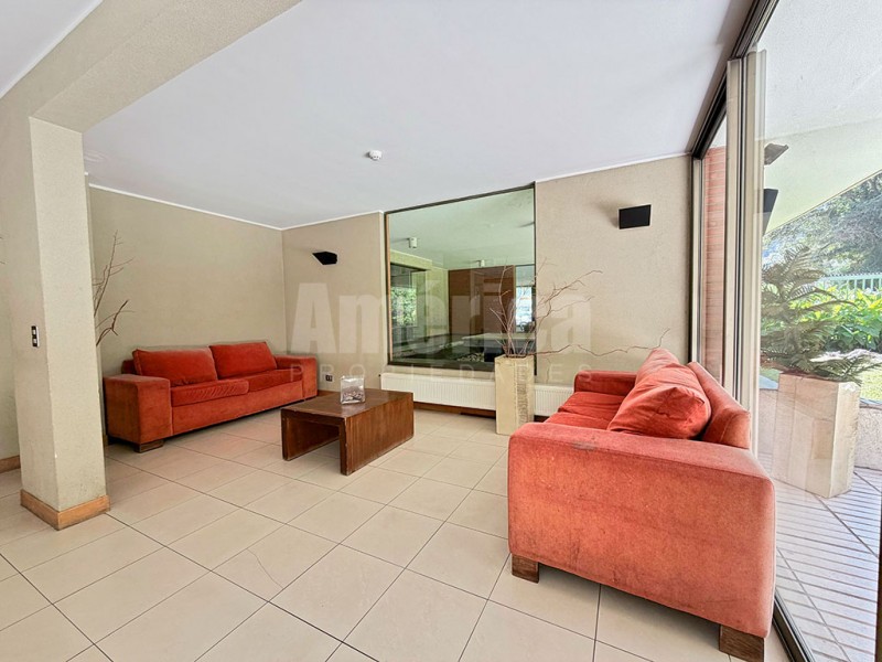 en Venta Departamento 3D2B Moderno Luminoso Providencia