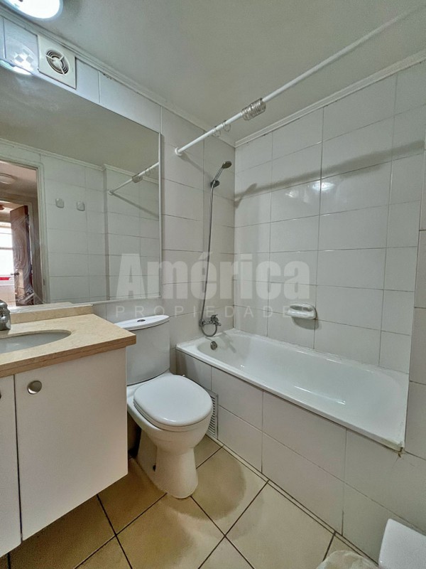 en Venta Departamento 3D2B Moderno Luminoso Providencia