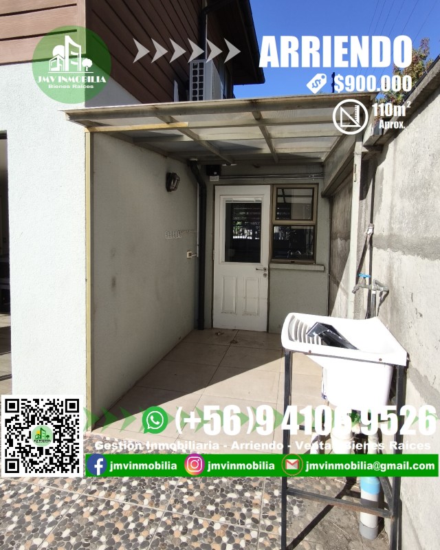 Arriendo Casa 4D y 4B en Esquina. Chillán