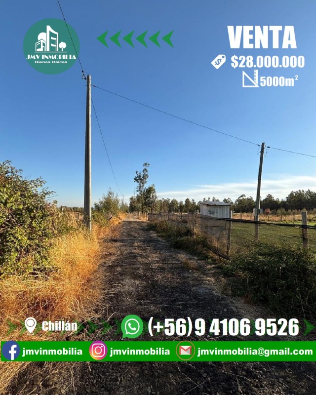 Vendo Parcela 5000M2 en Tres Esquina de Cato.