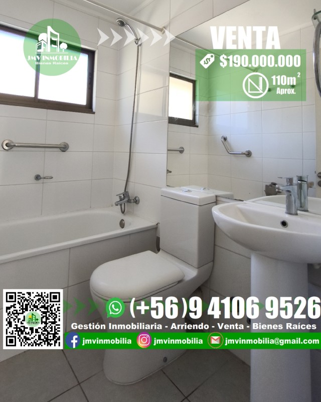 Vendo Casa Barrio Toledo 4D, 4B Con Estacionamiento. Chillán