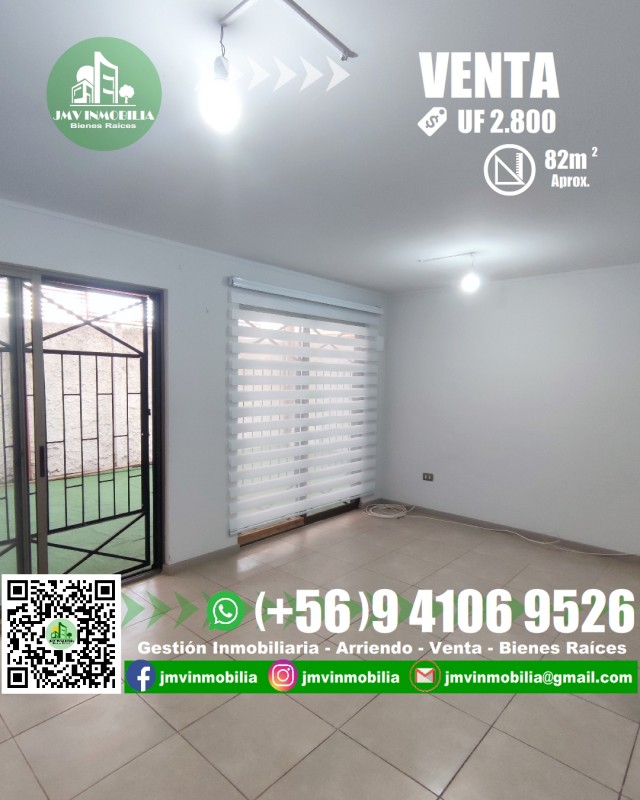 Vendo Casa Parque Lantaño 3D y 2B, Estacionamiento. Chillán