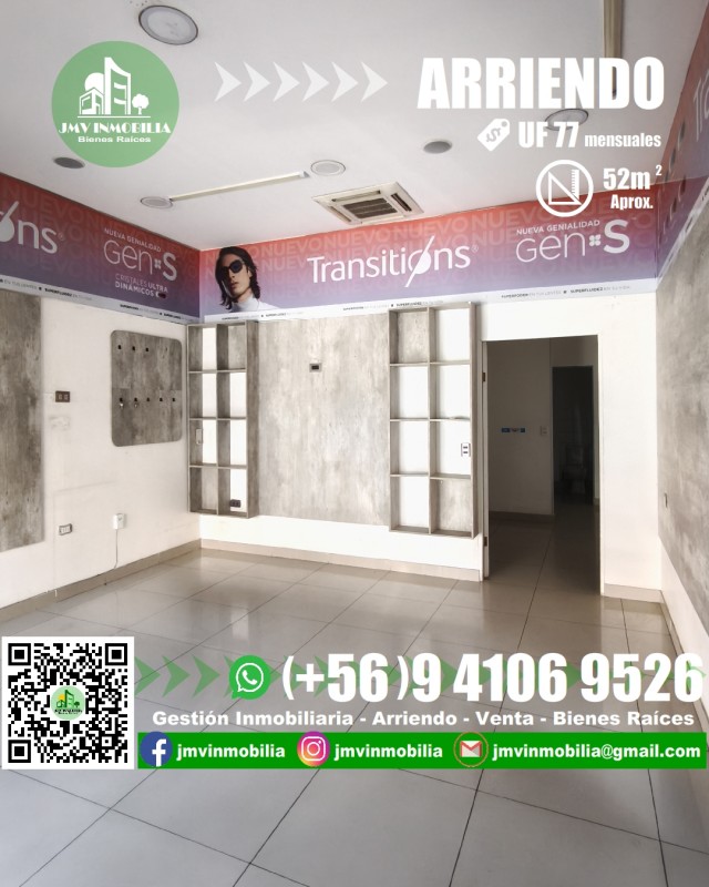 Arriendo Local Comercial Céntrico en Chillán.
