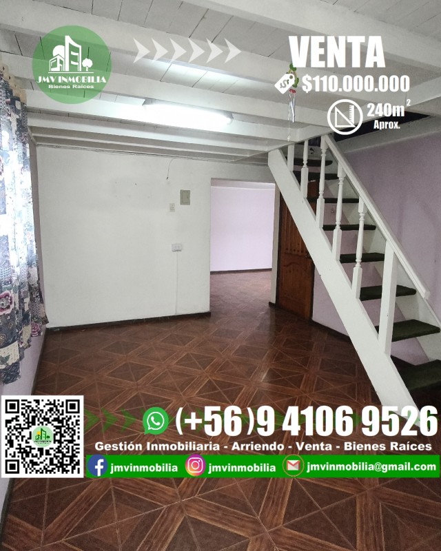 Vendo Casa Villa Magisterio 5D, 1B Estacionamiento. Chillán
