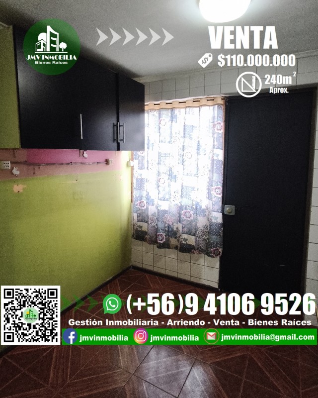 Vendo Casa Villa Magisterio 5D, 1B Estacionamiento. Chillán