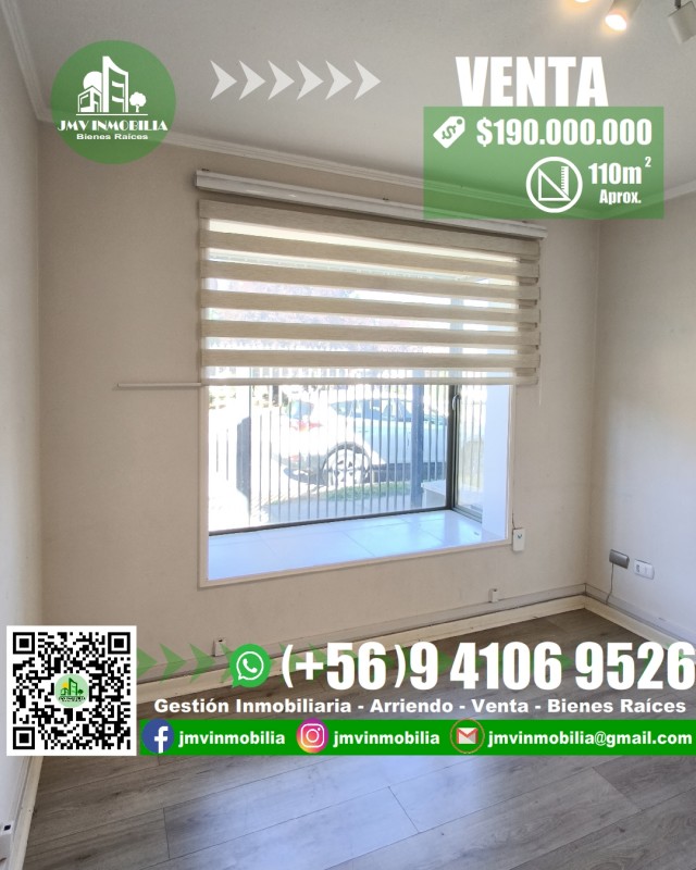 Vendo Casa Barrio Toledo 4D, 4B Con Estacionamiento. Chillán