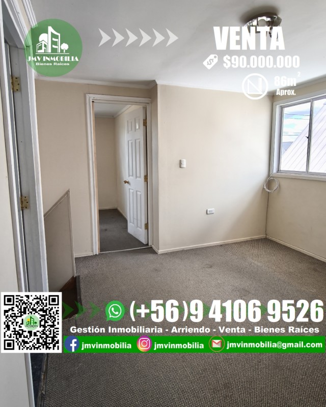 Vendo Casa las Violetas 3D, 2B y Estacionamiento. Chillán