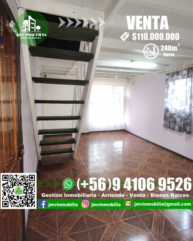 Vendo Casa Villa Magisterio 5D, 1B Estacionamiento. Chillán
