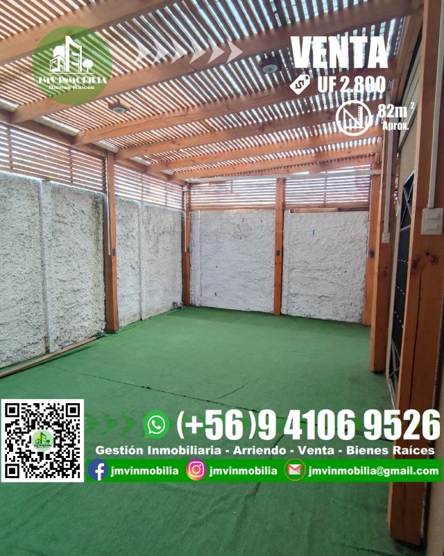 Vendo Casa Parque Lantaño 3D y 2B, Estacionamiento. Chillán