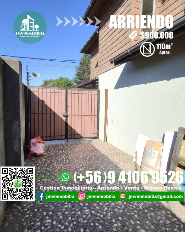 Arriendo Casa 4D y 4B en Esquina. Chillán