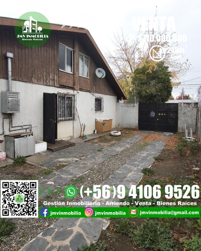 Vendo Casa Villa Magisterio 5D, 1B Estacionamiento. Chillán