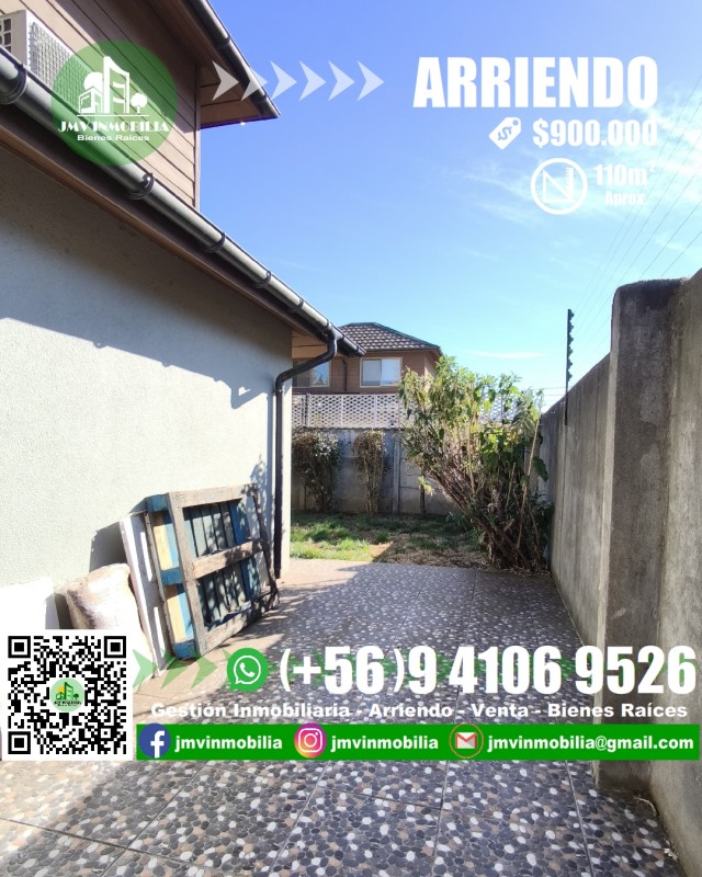 Arriendo Casa 4D y 4B en Esquina. Chillán