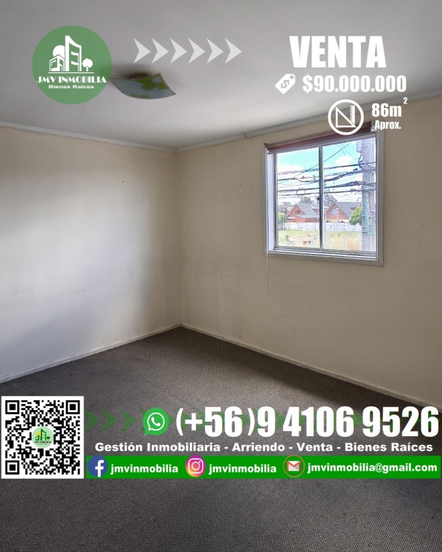 Vendo Casa las Violetas 3D, 2B y Estacionamiento. Chillán