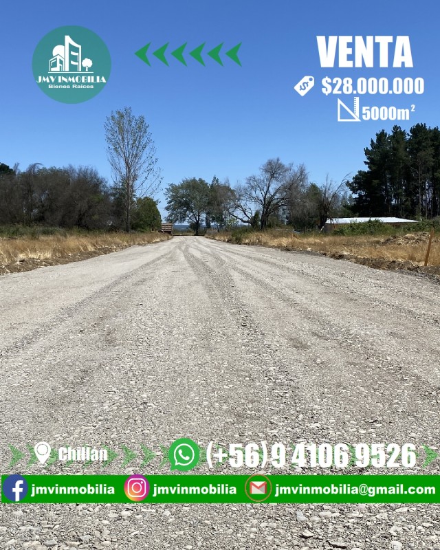 Vendo Parcela 5000M2 en Tres Esquina de Cato.