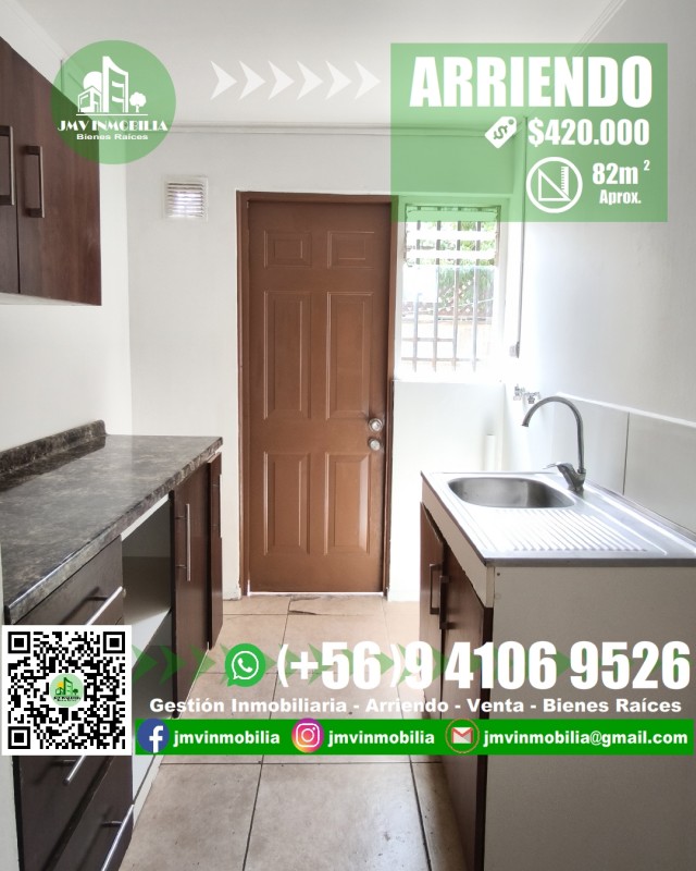 Arriendo Casa 3D y 2B Con Estacionamiento. Chillán