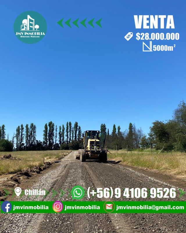 Vendo Parcela 5000M2 en Tres Esquina de Cato.