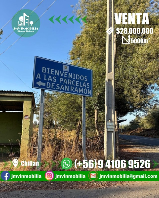 Vendo Parcela 5000M2 en Tres Esquina de Cato.