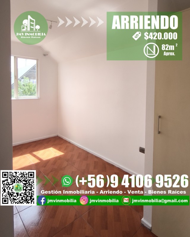 Arriendo Casa 3D y 2B Con Estacionamiento. Chillán