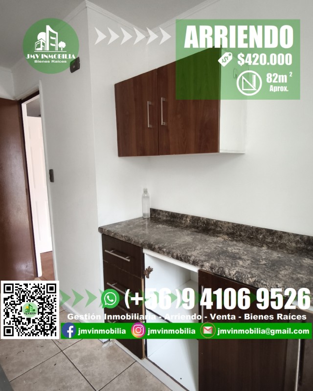 Arriendo Casa 3D y 2B Con Estacionamiento. Chillán