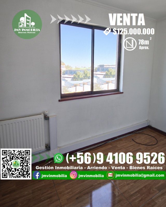 Vendo Depto. 3D y 2B Con 2 Estacionamientos. Chillán